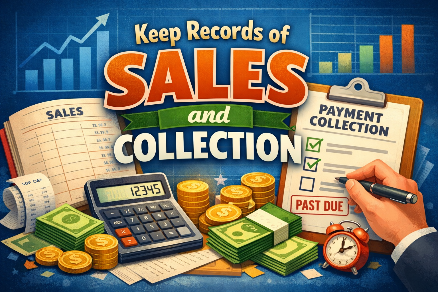 Keep Records of Sales and Collection